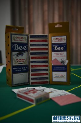 美国扑克牌小蜜蜂扑克一览